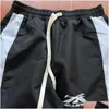 Herren Plus -Größe Hosen Vintage Seitenstreifen Jogginghosen Frauen Jogger Dstring Drop Lieferbekleidung OT8LF