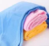 Serviettes serviettes cheveux de salle de bain féminins filles magie de séchage de casquette salon salon rapide de bain sèche tissu de microfibre
