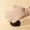 Vrouwen sokken 5 paren zacht verdikte short, houd warme antislip kousen stip alle match