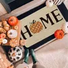 Teppiche Non Slip El Fashion Home Decor Kürbismuster Low Profile Thanksgiving Door Matte Innen für Bodenbauernhaus Rechteck Küche