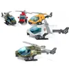 Alloy Helicopter Model Toys Mini Aircraft Military Collection Decorations Simulation Airplane for Kids Boys Birthday Present 240510