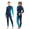 Costumi da bagno femminile 3 mm abita da immersione integrata per la conservazione del calore del salvataggio dell'acqua istruttore di snorkeling da paddle board surf e freddo