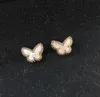 Örhängen går ut musthave kvinnor första valfjärilar örhängen för trendig populär ljus lyx med vanligt vanly