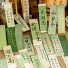 Pcs Paper Bookmarks For Book Lovers Chinese Calligraphy Aesthetic Bookmark Simple Style Accessories Marks