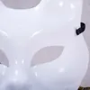Party liefert weiße DIY -Masken Gesicht leeres Hand gemalt für Cosplays