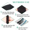 EZ Dirty Braid Big tresse trois pack 26 pouces 270 g à basse température Silk Easy Braid Hair