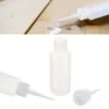 Bouteilles de rangement extrudées à décomposition étroite bouteille en plastique compense dispense encre blanc liquide de la colle rechargeable