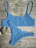 Clothing Sets New hot selling sexy womens push up pad bra bikini set pleated swimsuit beach swimsuit bikini setL2405