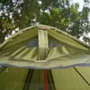 Tält och skydd 1-2 People Ultralight Pyramid Tent Outdoor Camping Teepee Vandring Ryggsäck Beach Awningar skydd 4 säsonger resor