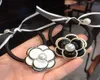 Cabelos clipes de luxo garota simples camélia flores elásticas band the the pérolas pérolas jóias de moda jóias5398015