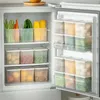 Bottiglie di stoccaggio organizzative per spazi stretti massimizzare lo spazio del frigorifero con frutta frigorifero senza odore