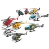 Alloy Helicopter Model Toys Mini Aircraft Military Collection Decorations Simulation Airplane for Kids Boys Birthday Present 240510