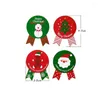 Gift Wrap Christmas Label Paper Sticker 80pcs / Set Pack