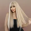 Wig Blogger Wig Wig Growling Female Hair Hair Highlight Dyed Beige Lolita Cross Dressing Fibra Synthen Full Head Set