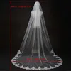 Bijoux de cheveux en dentelle Cathédrale Vele de mariage 1 niveau de mariée avec peigne Perfect Bridal Accessoire pour une mariée Dream Look Thin Saint-midi VP79