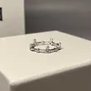 Designer 925 Silver Westwoods mini anel de diamante roxo redondo com coroa unha simples