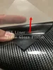 HD Ceramic Carbon Vinyl Wrap الذي يغطي فيلمًا مع إطلاق الهواء الأولي Low Tack Glue Glue Self Reshesive 42 × 18 مترًا 5 × 59 قدمًا مع بطانة الحيوانات الأليفة