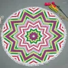 Towel Boho Bohemian Beach Mandala Soft Large Round Absorbent Bath Swimming Bathroom Drying Cloth Yoga Mat Picnic Blanket