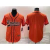 Baseball Jerseys Men's Pant's New Rugby Co Kits Kits Mustang 7 # Elway 3 # Cardigan Broidered Jersey