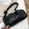 Bag CEZIRA Stylish PU Vegan Leather Pillow Bags For Women 2024 Baguette Handbag Fashion Ladies Casual Hobo Shoulder