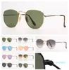 Hexagonal Fashion Sunglasses Mens Womens Sun Glasses Ray Woman Mans Eyeglasses with leather case sliver box and retail pacak3966795