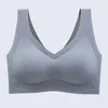 Tanks pour femmes Sports Crop Tops Feme Elastic Elastic Sexy Push Push Up Bras Padined Camis Soupless Tube Top Bra avec tasses 2xl