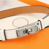 Designer Belt Woman Ceinture Luxe All-Match semplice con abito per gonna Abito pantaloni Cintura a vita nascosta per la cintura da donna 2,0 cm Cinture a bloccaggio a bloccaggio