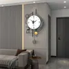 Orologi da parete orologio da parete nordico di lusso per soggiorno orologio semplice per decorazioni da parete orologio da parete moderno orologio per orologio per la casa