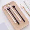 10pcsbatch Kawaii Cat Gel Signature Pen Cute Claw Stylos Black Ink For Hand Conta Pisma Pisemer Office School Supplies 240511