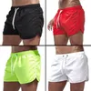 S-3XL MENS Snabbtorkning Löst strandbyxor Spring/Summer Beach Semester Shorts Solid Color Running Shorts Sport Pants Accessories 240506