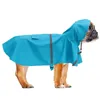 Hundekleidung Regen Poncho Jacken Regenmantelhaube Labrador Regenmäntel kleine Hunde Kleidung PU Outdoor Welpe