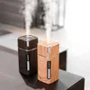 Nouveau grain de bois créatif L1 pour la voiture de ménage mini aromathérapie aromathérapie Air Night Light Atomisation Humidificateur