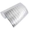 Одеяла Радиатор отражающая пленка Термические коврики 1 рулон алюминиевая фольга Нагревание изоляции Универсальное долговечное одеяло