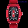 RM Mechanical Wrist Watch RM07-01 Red NTPT Märke Limited Edition 50 Womens and Mens Watches