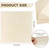 Décoration de fête Basswood Board Sheet Plywood Smooth Craft Wood for Laser Cutting DIY Building Model 30X30X0.3CM