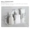 Hooks Cloud Storage Display Rack Wall Organizer Organisateur Decorative Stand Clear Bookshelf