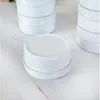 10g 15g 50g 60g Empty White Aluminum Cream Jar Pot Nail Art Makeup Lip Gloss Cosmetic DIY Travel Metal Tea Candy Tins Containersgoods R Hecs