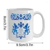 Tazze in ceramica re Charles III Cup Cup DECORAZIONI PARTY COARE tazza 2024 Gift britannici souvenir