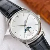 Polshorloges van hoge kwaliteit heren automatisch mechanisch horloge 39 mm maan fase high-end zakelijke mode klassiek op maat handelsmerk