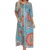 Robes décontractées Femmes longues robe de nuit de robe printemps été lâche confortable maison enceinte lactation féminine vêtements de nuit