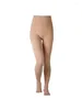 Mulheres meias de meia-calça feminina macacão de tom de tom de pele mais tamanho S-4xl 5xl Black Varicose Prevention Tights 20-30mmHg