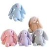 Gevulde paashaas 12inch 30 cm pluche speelgoed Creative Doll Soft Long Ear Rabbit Animit Kids Baby Valentijnsdag Verjaardag 1228