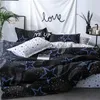 Ensembles de literie étoiles motif d'enfants couvre-lit de lit de luxe caricaturé couette adulte pour adultes taies d'oreiller de courtepointe décor de couette décor