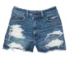 Женские шорты джинсовая женщина с высокой талией лето лето джинс причинную женскую одежду.