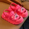 Sandalen Kindersandalen Baby Cartoon Muster Kinder Sandalen Jungen und Mädchen weicher Sohle Leichtes Student Sports Schuhesl240510