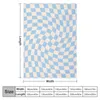 Filtar Kontroll II - Baby Blue Twist Throw Filt Luxury Cute Plaid