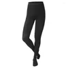 Mulheres meias de meia-calça feminina macacão de tom de tom de pele mais tamanho S-4xl 5xl Black Varicose Prevention Tights 20-30mmHg