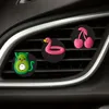 Decorações de interiores Pink Frog Cartoon Car Vent clipes Frescia Santa por condicionador Drop Drop OTY0G