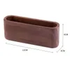 Holders Card Business Storage Holder Racks Note Display Device Stand Wooden Desk Organizer Office Accessories C376