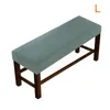Couvriers de chaise Chambre élastique longue couverture de banc de housse extensible couverture complète meubles de protection de protection.